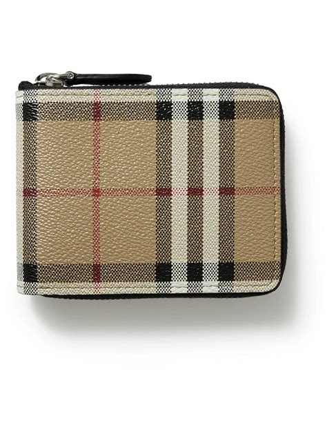 burberry coated canvas|burberry leather wallet.